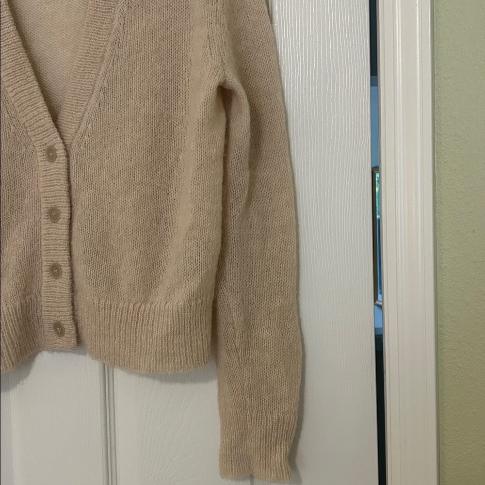 Jenni Kayne Boyfriend Cardigan in Almond - Picture 7 of 13